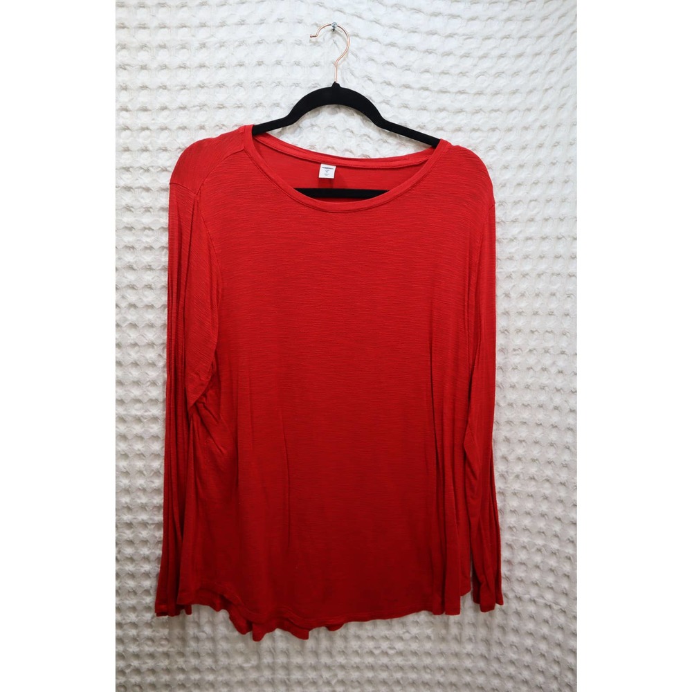 Old Navy size Xl red long sleeve. Signs of wear